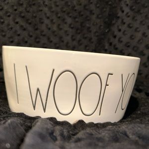 Rae Dunn dog bowl